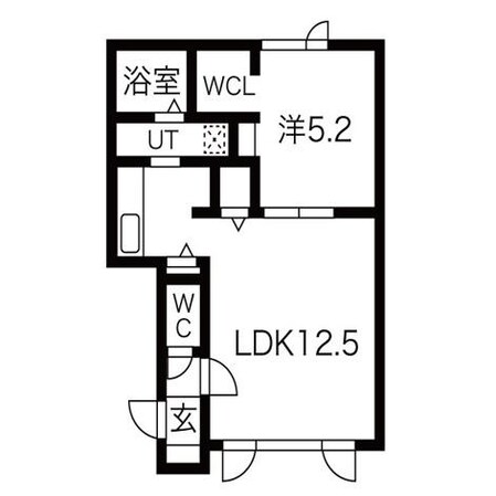 マインシュタットⅡの物件間取画像